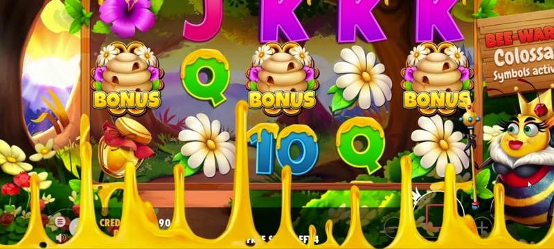 Eindrücke vom neuen Honey Honey Honey Slot