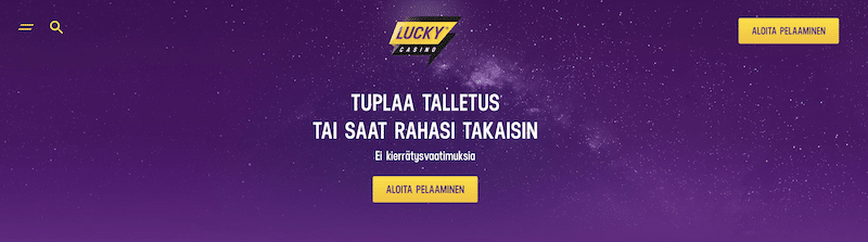 Oletko kokeillut Lucky Casinoa?