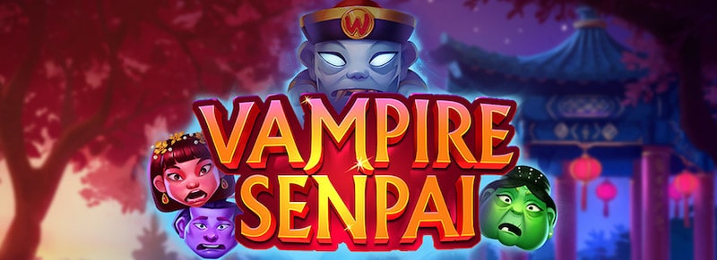 Vampire Senpai Slot Game Banner
