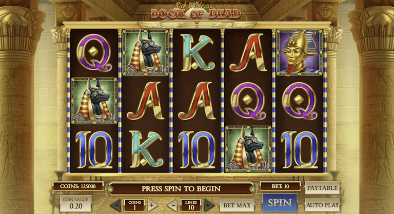 Book of dead slot
