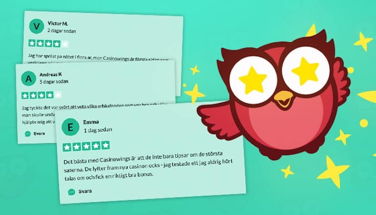 Casino recensioner hos CasinoWings