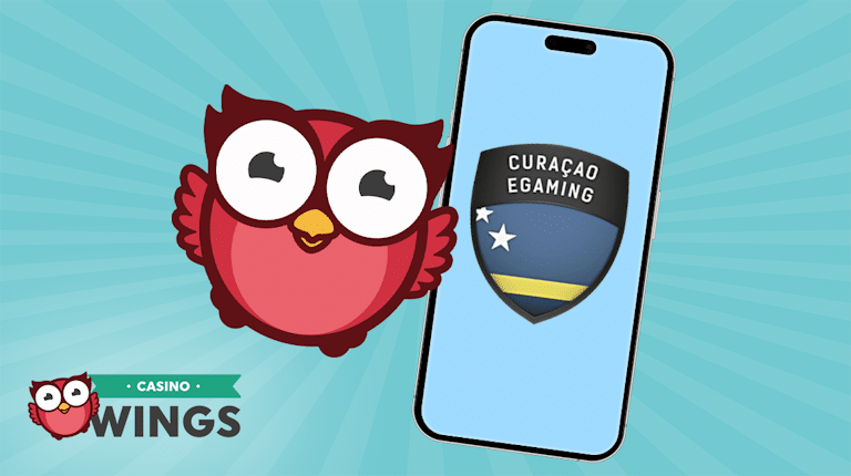Owlie med Curacao gaming logo
