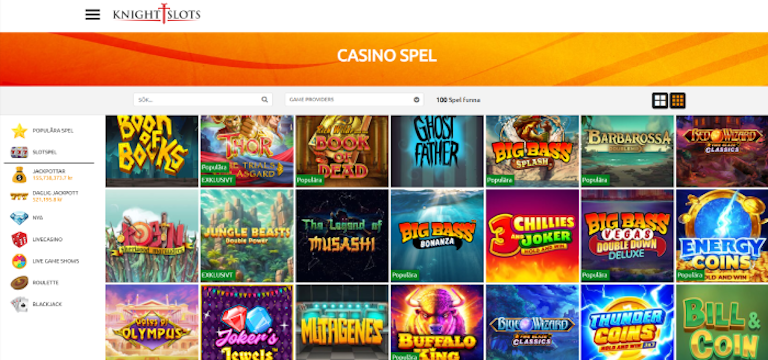 knightslots slots lobby