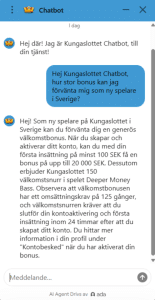 kungaslottet chatbot