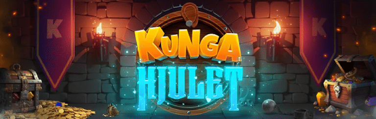 Bild som visar kungahjulet logo från kungaslottet casino