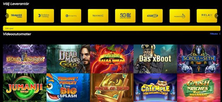 bild som visar slots