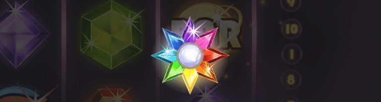 Bild på Starburst slot wildsymbol